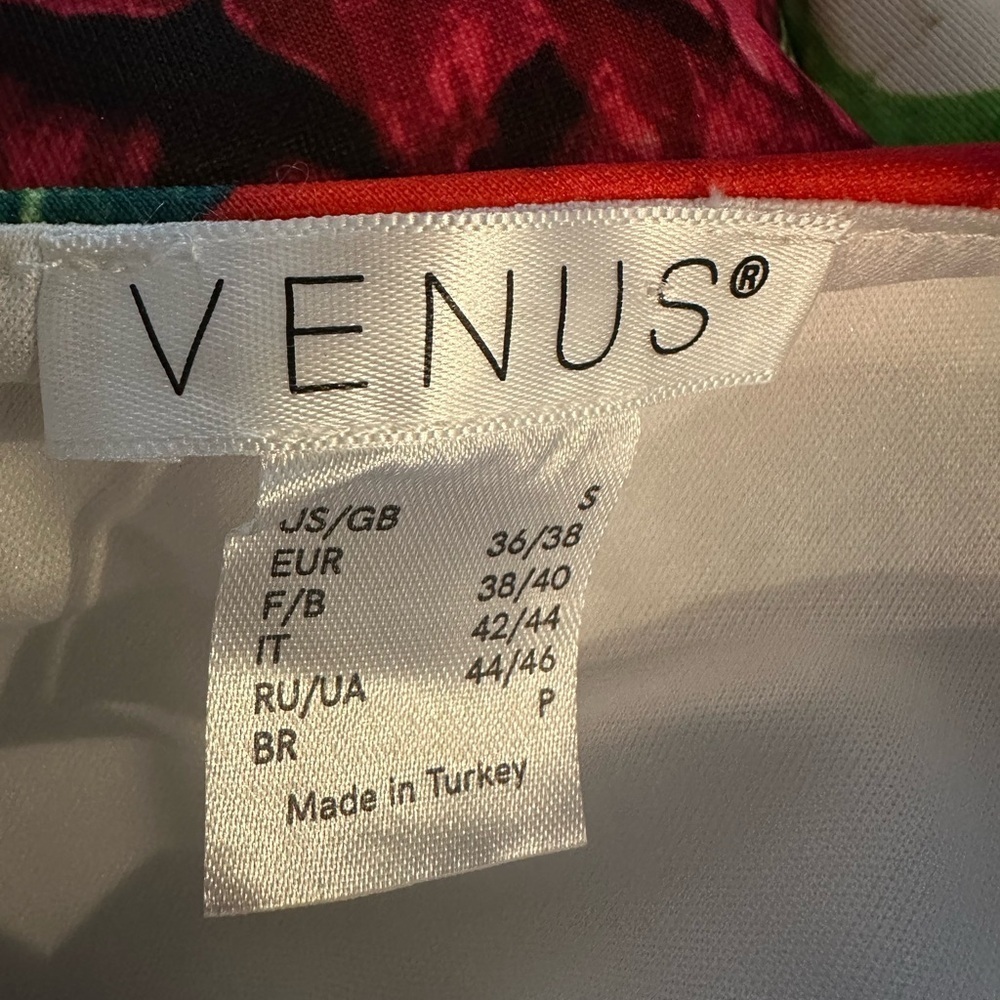 Venus beautiful floral dress size S - Picture 11 of 13